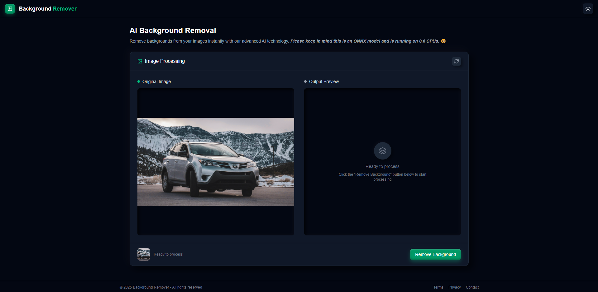 AI-Powered Background Remover - Image 3