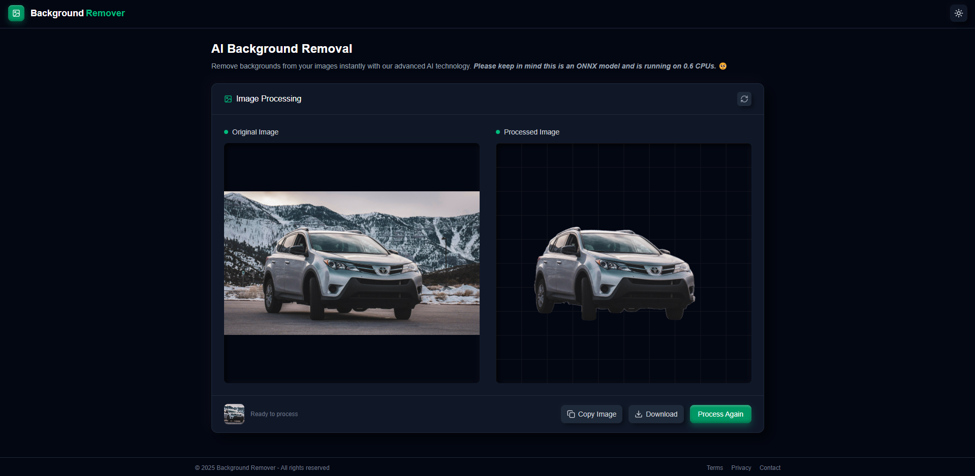 AI-Powered Background Remover - Image 4